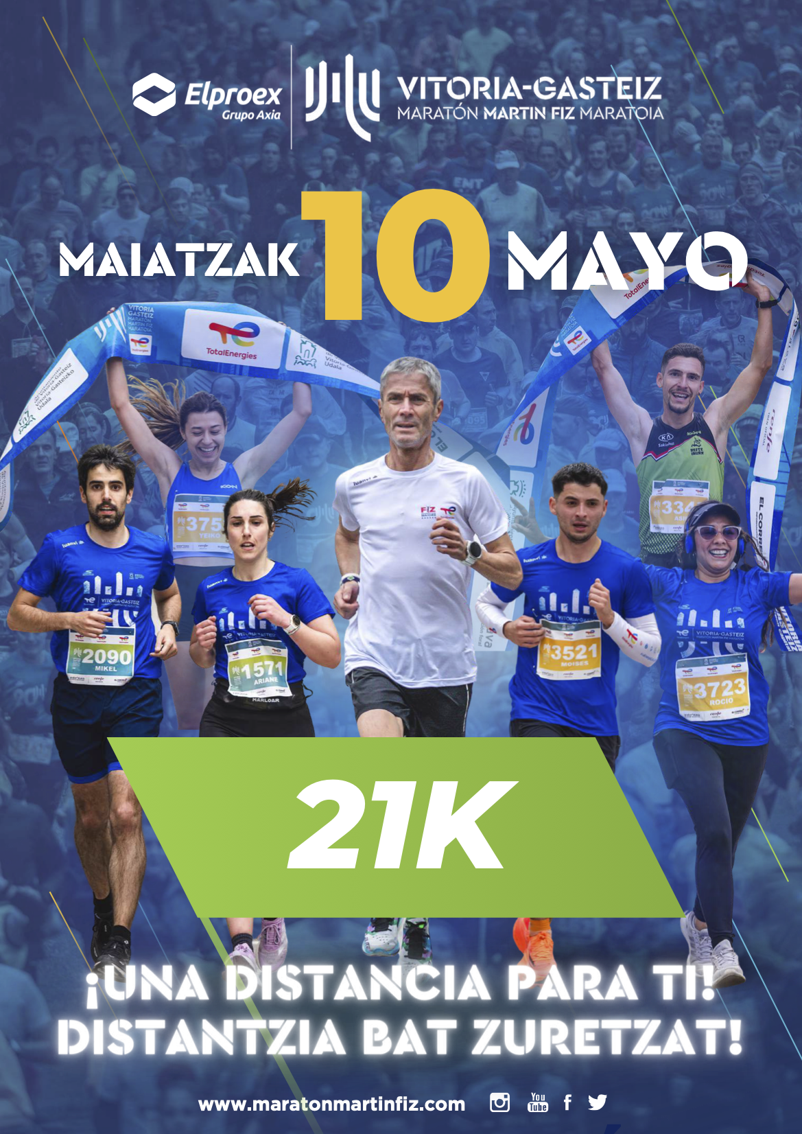 Vitoria-Gasteiz Maratón Martín Fiz 2026 - 21K
